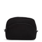Bolsa organizadora de maquiagem cosmética Vera Bradley Microfiber Black