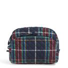 Bolsa organizadora de maquiagem cosmética Vera Bradley Tartan Plaid