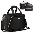 Bolsa organizadora de maquiagem Prokva Professional Travel Case preta