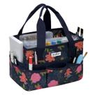 Bolsa Organizadora de Materiais de Arte JLDTOP Floral Portátil Bolsa Organizadora de Materiais de Arte JLDTOP Floral Portátil