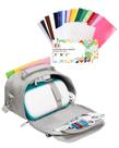 Bolsa Organizadora para Artesanato UCEC com 22 Folhas de Vinil para Cricut Joy Bolsa Organizadora para Artesanato UCEC com 22 Folhas de Vinil para Cricut Joy