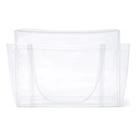 Bolsa Organizadora Transparente com Zíper Reforçado e Alta Resistência