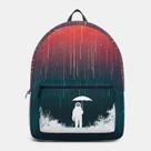 Bolsa Oxford Space Astronaut and Meteor Shower Pattern Print