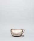 Bolsa p Couro Bella - Prata Velho