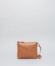 Bolsa p Couro Paula - Caramelo