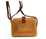 Bolsa Palha Dourada Feminina Elegante Charmosa Estilo Verão Moda Praia Blogueira Alça Larga