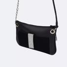 Bolsa Pampili Carteira Tweenie Strass Preta