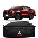Bolsa Para Caçamba Mitsubishi L200 Katana GLS HPE HP Outdoor Com Estampa Em Bordado 840 Litros