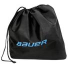 Bolsa para capacete Bauer com cordão em microfibra 44 x 42 cm