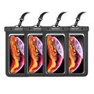 Bolsa para celular Newppon, pacote com 4, impermeável, flutuante de até 7,2 polegadas Bolsa para celular Newppon, pacote com 4, impermeável, flutuante de até 7,2 polegadas