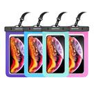 Bolsa para celular Newppon, pacote com 4 unidades, à prova d'água, flutuante de 7,2 polegadas