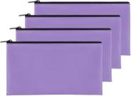 Bolsa para Dinero Joyberg Paquete de 4 Morado Impermeable de Cuero PU