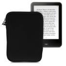 Bolsa para E-reader kwmobile - Neoprene Universal (Tamanho 6) - Preta
