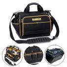 Bolsa Para Ferramentas Em Lona Reforçada Dewalt 26 Bolsos Base Impermeável DWST83489-LA Para Eletricista Pedreiro