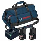 Bolsa para Ferramentas Grande com 2 Baterias 2,0AH 12V e Carregador Bilvolt BOSCH Bolsa para Ferramentas Grande com 2 Baterias 2,0AH 12V e Carregador Bilvolt BOSCH