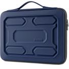 Bolsa para laptop DOMISO de 15,6 polegadas com alça impermeável azul escuro