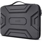 Bolsa para laptop DOMISO impermeável EVA preta de 17,3 polegadas