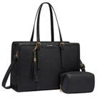Bolsa para laptop LOVEVOOK, bolsa de couro vintage de 15,6" com bolsa Bolsa para laptop LOVEVOOK, bolsa de couro vintage de 15,6" com bolsa