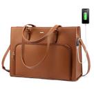 Bolsa para laptop LOVEVOOK, bolsa de trabalho impermeável de 15,6 polegadas para mulheres