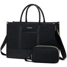 Bolsa para laptop LOVEVOOK, bolsa de trabalho impermeável de 17 polegadas para mulheres