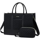 Bolsa para laptop LOVEVOOK, bolsa de trabalho impermeável de 17 polegadas para mulheres