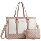 Bolsa para laptop LOVEVOOK para mulheres de lona de 15,6 polegadas com bolsa
