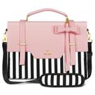 Bolsa para laptop MATEIN para mulheres, maleta fina de 15,6 polegadas, rosa