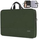Bolsa para laptop Ytonet 17,3 polegadas resistente à água verde meia-noite