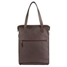 Bolsa para notebook em couro San Francisco café