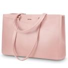Bolsa para Notebook LOVEVOOK Feminina 15,6'' de Couro Impermeável Rosa