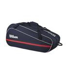 Bolsa para Raquetes de Tênis WILSON 2025 Azul Marinho e Vermelho 76x24x33cm