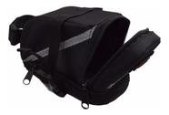 Bolsa para selim de bike expansiva reforçada com refletivos
