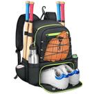 Bolsa para tacos de beisebol MATEIN para 4 tacos com compartimento para calçados, preta Bolsa para tacos de beisebol MATEIN para 4 tacos com compartimento para calçados, preta