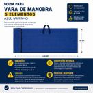 Bolsa Para Vara De Manobra 5 Elementos 148 X 50cm Azul