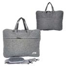 Bolsa Pasta Maleta para Notebook Multifuncional Forrado com Alça de Mão e Transversal Removível Impermeável