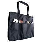Bolsa Pasta Porta Esmaltes Manicure até 120 frascos com 2 bolsos externos e zipers individuais