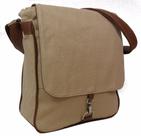 Bolsa Pasta Transversal Em Lona Resistente Masculino Feminino Casual