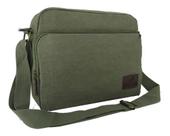 Bolsa Pasta Transversal Ombro Lona Escola Masculino Feminino