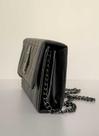 Bolsa peq. preta corrente transversal material sintético Preto