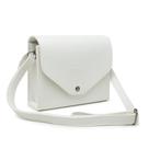 Bolsa Pequena Alça Transversal Lara Mini Bag Vegatta Vegana Sintético Branco
