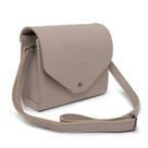 Bolsa Pequena Alça Transversal Lara Mini Bag Vegatta Vegana Sintético Caqui