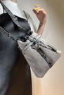 Bolsa Pequena Bag Pocket Plus Couro Legítimo Camurça Soft Fendi