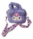 Bolsa Pequena De Pelúcia Da Kuromi C/alça