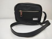 Bolsa Pequena Feminina De Couro Mini Preta