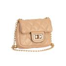 Bolsa Pequena Mini Bag Alça Corrente Transversal - Bella Paulla