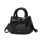 Bolsa Pequena Quadrada Feminina Da Moda, De Alta Qualidade, Com Laço, Estilo Ocidental, Bolsa
