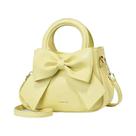 Bolsa Pequena Quadrada Feminina Da Moda, De Alta Qualidade, Com Laço, Estilo Ocidental, Bolsa