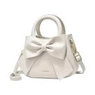 Bolsa Pequena Quadrada Feminina Da Moda, De Alta Qualidade, Com Laço, Estilo Ocidental, Bolsa