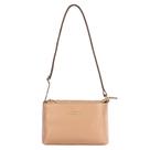 Bolsa pequena transversal de couro Iris nude Feminino