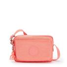 Bolsa Pequena Transversal Kipling Abanu Fresh Coral
